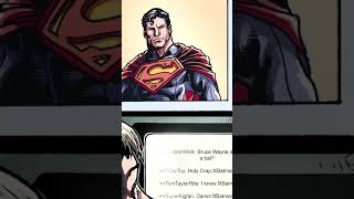 Batmans Identity Revealed By Superman [upl. by Odlavu402]