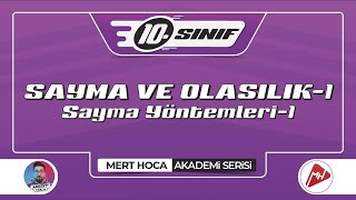 Sayma ve Olasılık1  Sayma Yöntemleri1  10Sınıf Konu Anlatımı  Akademi Serisi [upl. by Eicart]