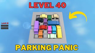 How To Solve Parking Panic Level 40  Roblox [upl. by Gothard400]