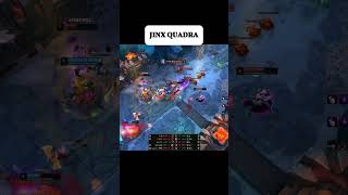 JINX QUADRAKILL  JINX GUIDE S1413  JINX MONTAGE S1413 jinx shorts wildrift lolgameplay [upl. by Cerellia]