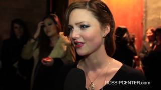 Holliday Grainger interview for the Gossip Center [upl. by Otreblif]