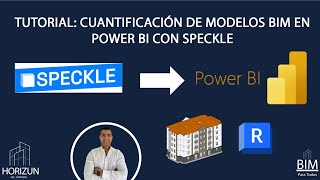 Tutorial Paso a Paso Cuantificación de Modelos BIM con Power BI y Speckle [upl. by Noach]