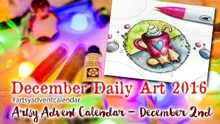 Artsy Advent Calendar 2016  December 2nd [upl. by Assehc527]