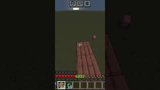 Fast bridging for Minecraft world in the Top 1 bridging minecraft minecraftgameplay [upl. by Aihsotan]