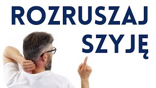 BÓL SZYI DYSKOPATIA SZTYWNY KARK  świetna gimnastyka i masaż szyi  dr n med Marcin Wytrążek [upl. by Yesac]