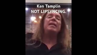 Ken Tamplin Singing Live This is not a mime [upl. by Hgieliak]