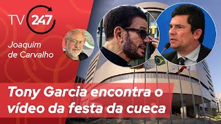 Tony Garcia encontra o vídeo da festa da cueca e teme armação de Moro para obstruir a justiça [upl. by Novad873]