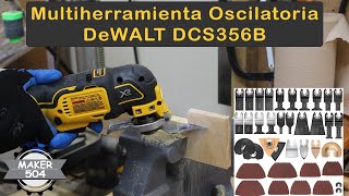 Multiherramienta Oscilante DeWALT DCS356B [upl. by Ytinav]