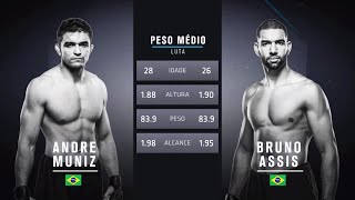 Andre Muniz vs Bruno Assis Full Fight Highlights  UCC [upl. by Colan]