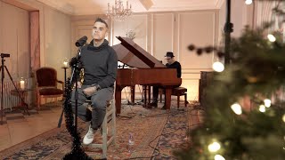 Robbie Williams  Home for Christmas Acoustic Performance [upl. by Enimzzaj]