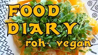 Food diary 6  meine rohvegane Ernährung für eine Woche [upl. by Poliard473]