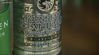 Montgomery County Virginia liquor stores pull Russianmade vodka from shelves [upl. by Remas]