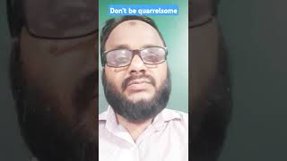 Dont be quarrelsome spoken english course shakeelhabibshorts 2024 [upl. by Selmore195]