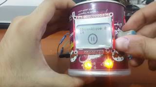 RTTTL Player using Teensy and Nokia 5110 LCD [upl. by Atteram]