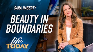 Sara Hagerty Beauty In Boundaries LIFE Today [upl. by Arramahs955]