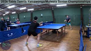 Ashley Xu Somers 1547 vs Craig Carter 1859 🏓 SF Highlights 🏓 2024 Table Tennis Yarrawonga [upl. by Elaynad]