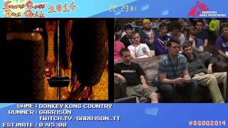 Donkey Kong Country by Garrison in 3651  SGDQ 2014  Part 5 [upl. by Buchanan970]