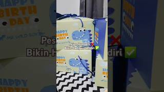 Hampers Ultah birthday goodiebags hampers ulangtahun dinosaur fyp shorts [upl. by Ydor]