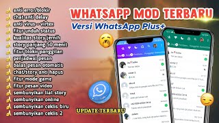 WA PLUS TERBARU 2023  WHATSAPP MOD TERBARU 2023  WA MOD TERBARU 2023 [upl. by Haidadej]