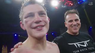 Nikita Tszyu vs Jack Brubaker  Behind the scenes  Tim Tszyu ringside reaction [upl. by Christoffer555]