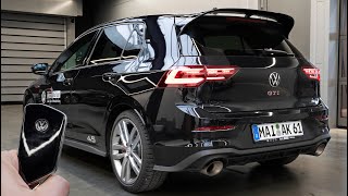 2022 VW Golf GTI Clubsport 45 RPerformance 300 HP  EXHAUST START up amp Interior [upl. by Ojibbob]