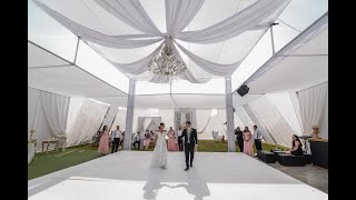 Coreografía  Caminar de tu mano  Río Roma Boda JorgeampClaudia [upl. by Arondel216]