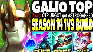 I CREATED THE BEST NEW GALIO SEASON 14 FULL AP PEN BUILD GUIDE TO 1V9 CARRY 🔥  s14 Gameplay [upl. by Gaynor135]