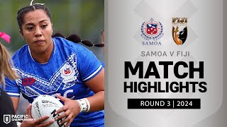 Pacific Championships 2024  Fetu Samoa v Bulikula  Match Highlights [upl. by Pandolfi524]