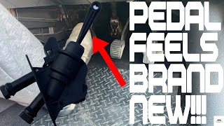 How To Change Clutch Master Cylinder Fiesta Mk6 Feels Like New [upl. by Oigolue]