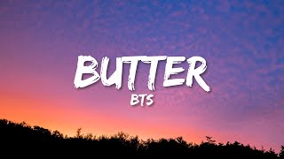 BTS  Butter Lyrics [upl. by Skiba]