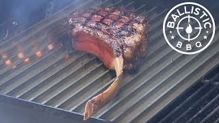 The Best Way To Cook A Tomahawk Ribeye  How To Cook a Cowboy Cut Steak [upl. by Eustashe]