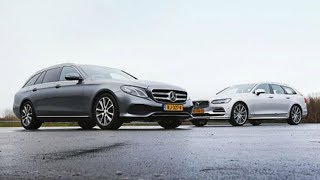 2018 Mercedes EClass vs 2018 Volvo V90 [upl. by Hedvige401]