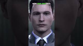 How 20182021 felt VS 20222024  detroitbecomehuman connor [upl. by Clapper]