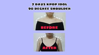 kpop idol 90 degree shoulder in one week shorts [upl. by Nylanej]