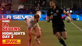 New Zealand topple Argentina in LA  Day 2 Sevens Highlights [upl. by Nicole707]