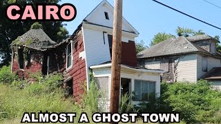 CAIRO Illinois EERILY EMPTY Town Is Almost Totally Abandoned Despite Its Fascinating History [upl. by Dorehs]