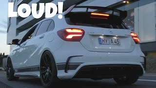 460HP RENNtech A45 AMGLaunch amp Sounds [upl. by Edi]