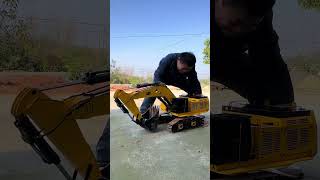 Extra large remote control excavator rc model engineering vehicle toy childrens excavator [upl. by Gustaf303]