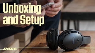 Bose QuietComfort 35 II – Unboxing and Setup [upl. by Ailecec]