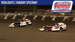 DIRTcar Summit Modified Nationals  Fairbury Speedway  July 29 2023  HIGHLIGHTS [upl. by Nnayllek304]