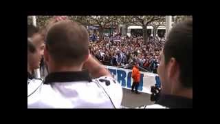 Montée du RCSA en National  réception à lHôtel de Ville de Strasbourg [upl. by Wylen]