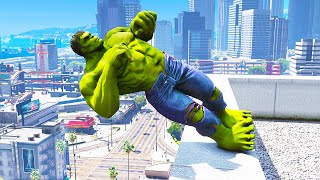 HULK Gameplay in GTA 5  Funny Moments amp Fails [upl. by Ayanal]