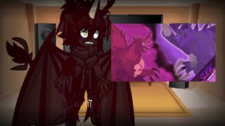 Kaijus reacts to Destoroyah vs Destoroyah by slickshorts3590 [upl. by Obnukotalo309]