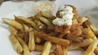 Rebel Without A Kitchen  Frescos Fish and Chips  Best Fish and Chips in Toronto [upl. by Barcroft648]