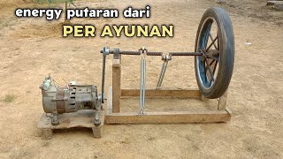 spring free energy generator dari per ayunan [upl. by Morry533]