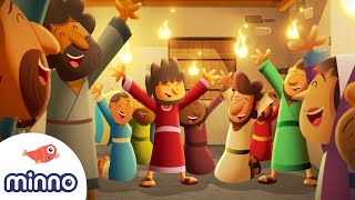 The AMAZING Story of Holy Spirit at Pentecost Acts 2  Bible Stories for Kids [upl. by Farrel405]