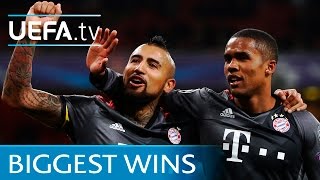 Bayern 102 Arsenal and the other biggest knockout wins [upl. by Lipski461]