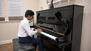 Punnagai Mannan BGM  Piano Solo by Havish Naveen [upl. by Bultman]