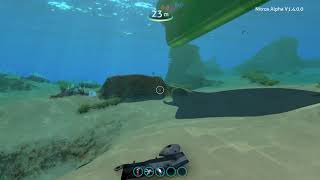 FUI NA CAVERNA DO GHOST LEVIATHAN PEGAR O NÍQUEL  Subnautica [upl. by Brooking]