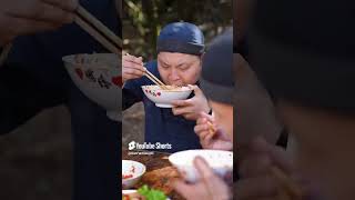 吃饭我只服南哥，天天吃肉不长膘！农村美食吃播辣椒酱抖音美食tiktok美食盲盒spicy [upl. by Kendell]